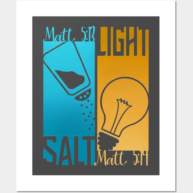 Salt and Light Wall Art by Owllee Designs